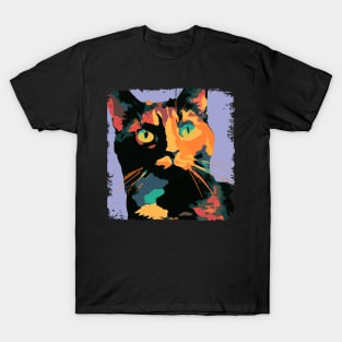 Tortoiseshell Pop Art - Cat Lover Gift T-Shirt